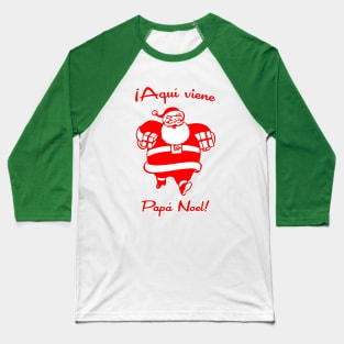 Papa Noel Baseball T-Shirt